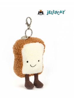 Jellycat Amuseables Toast Bag Charm　ジェリーキャット　トースト　トーストバッグチャーム　食パン　キーホルダー　キーチャーム　パン　バッグチャーム