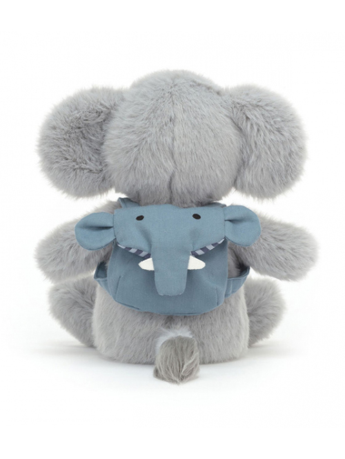 Jellycat Backpack Elephant ジェリーキャット　バックパック　象　ゾウ　エレファント　リュックをしょったゾウ　リュック　ぞう　ぬいぐるみ