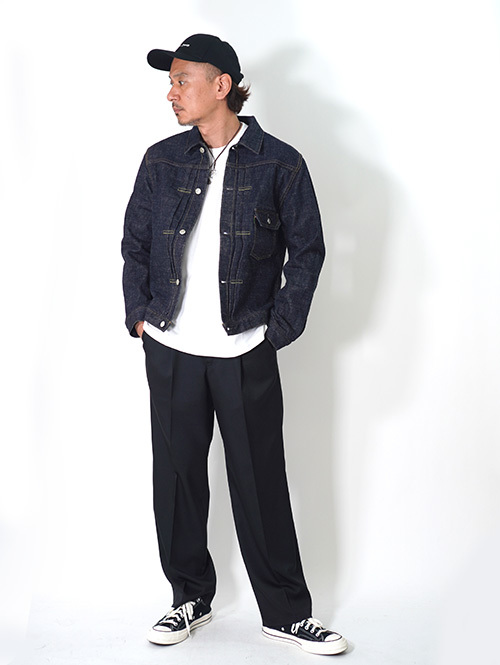 FOB　FACTORY  F2400 G-3 DENIM 1st Jacket