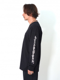 SALLY CAN'T DANCE L/S T-shirts 90's Logo - Black