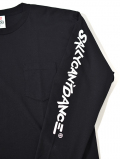 SALLY CAN'T DANCE L/S T-shirts 90's Logo - Black