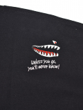 SALLY CAN'T DANCE L/S T-shirts 90's Logo - Black