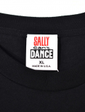 SALLY CAN'T DANCE L/S T-shirts 90's Logo - Black