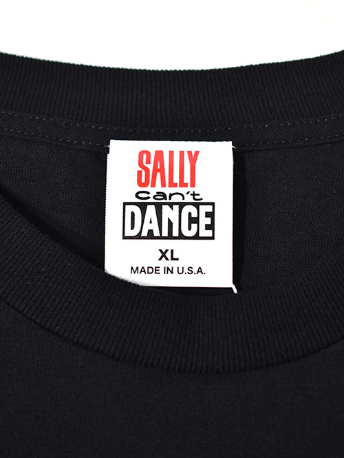 SALLY CAN'T DANCE L/S T-shirts 90's Logo - Black