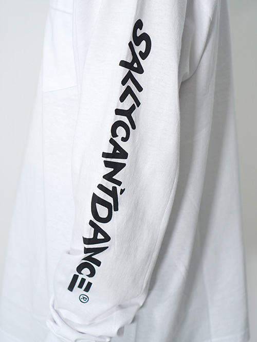 SALLY CAN'T DANCE L/S T-shirts 90's Logo - White