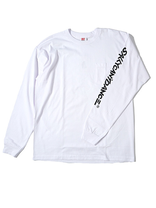 SALLY CAN'T DANCE L/S T-shirts 90's Logo - White