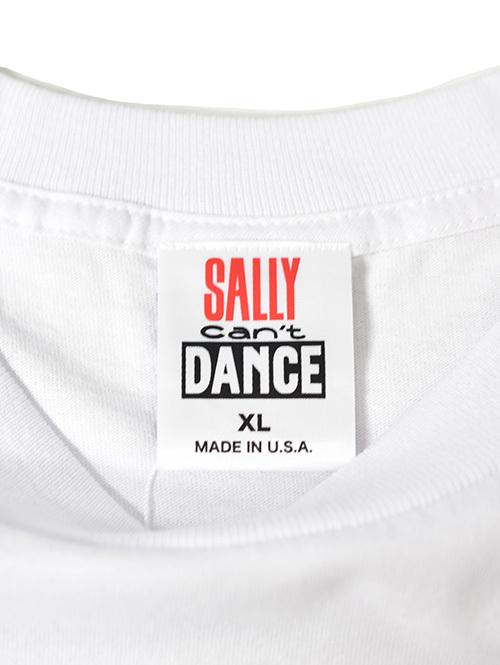 SALLY CAN'T DANCE L/S T-shirts 90's Logo - White