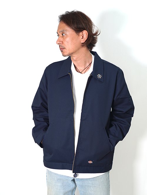 HTC Dickies Eisenhower Jacket #Flower Stone Navy 1人一点のみ を通販 | ETOFFE