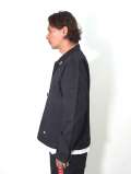 HTC Dickies Eisenhower Jacket #Flower Stone Black