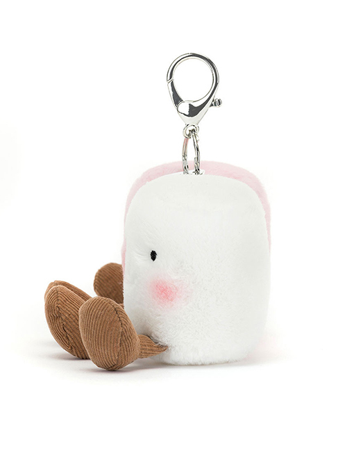 Jellycat（ジェリーキャット） Amuseables Pair of Marshmallows Bag Charm マシュマロ　チャーム　キーホルダー