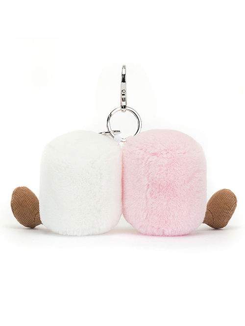 Jellycat（ジェリーキャット） Amuseables Pair of Marshmallows Bag Charm マシュマロ　チャーム　キーホルダー