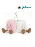 Jellycat（ジェリーキャット） Amuseables Pair of Marshmallows Bag Charm マシュマロ　チャーム　キーホルダー