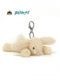 Jellycat(ジェリーキャット）Smudge Rabbit Bag Charm　うさぎ　チャーム　キーホルダー