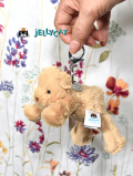 Jellycat(ジェリーキャット）Smudge Bear Bag Charm スマッジ　くま　チャーム　キーホルダー