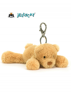 Jellycat(ジェリーキャット）Smudge Bear Bag Charm スマッジ　くま　チャーム　キーホルダー