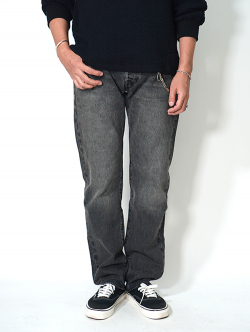 Levis 501 ORIGINAL SELVEDGE DENIM Black Vintage