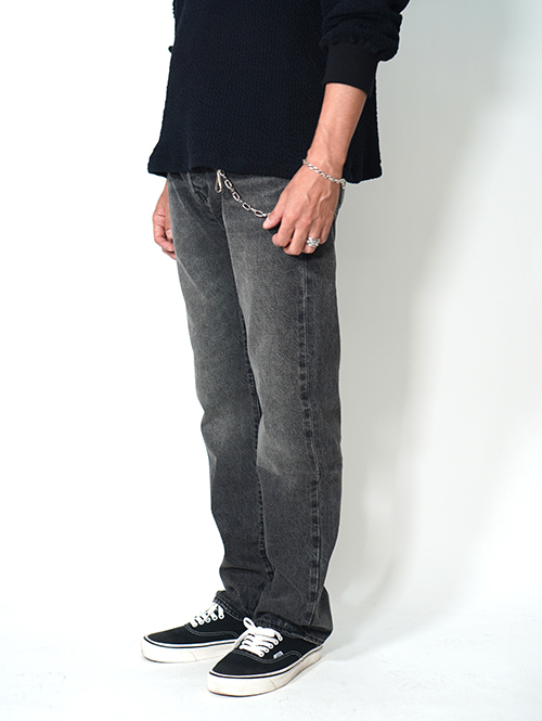 Levis 501 ORIGINAL SELVEDGE DENIM Black Vintage