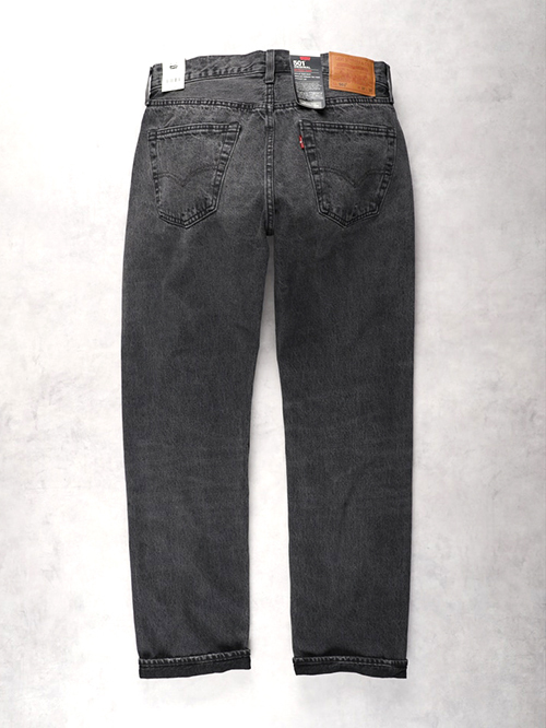 Levis 501 ORIGINAL SELVEDGE DENIM Black Vintage