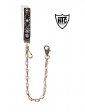 HTC D-STYLE STUDS STONE WALLET CHAIN Black