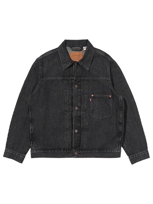 Levi’s  TYPE I TRUCKER - Black Stonewash