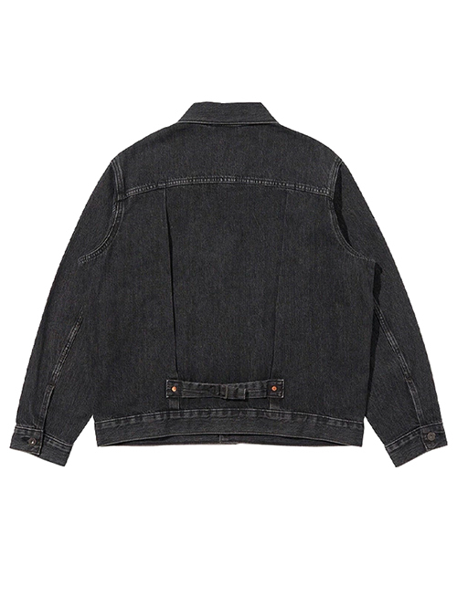 Levi’s  TYPE I TRUCKER - Black Stonewash