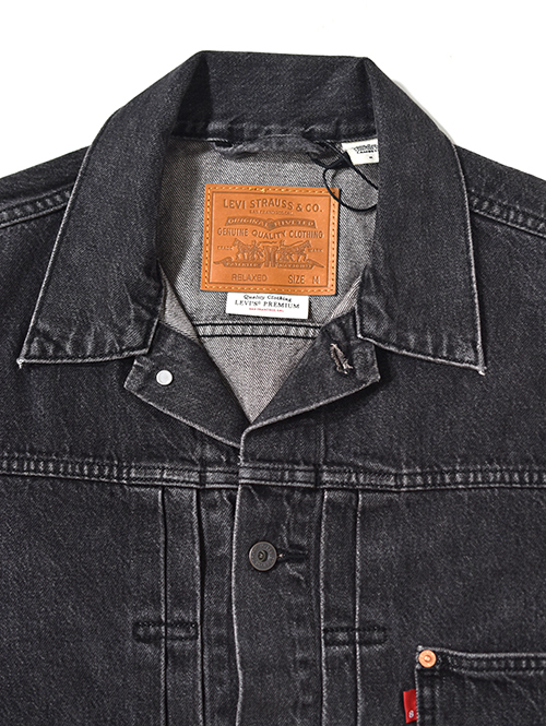 Levi’s  TYPE I TRUCKER - Black Stonewash