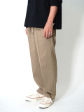 FANTASTICDAYS  Onetuck Easytapered Pant - Khaki