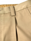 FANTASTICDAYS  Onetuck Easytapered Pant - Khaki