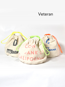 VETERAN   US BANK COIN BAG PERSONAL EFFECTS BAG