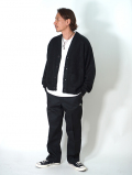 REMI RELIEF Mohair Cardigan  モヘアカーディガン (Black)