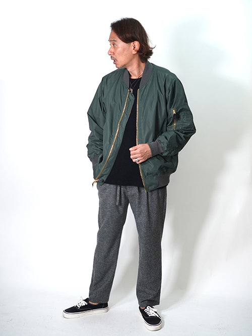 ROTHCO LIGHTWEIGHT MA-1 JACKET - Olive