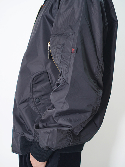 ROTHCO LIGHTWEIGHT MA-1 JACKET - Black