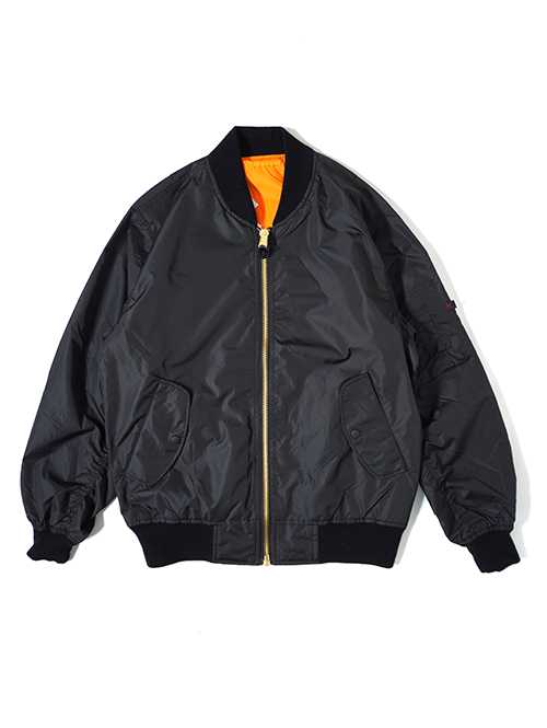 ROTHCO LIGHTWEIGHT MA-1 JACKET - Black