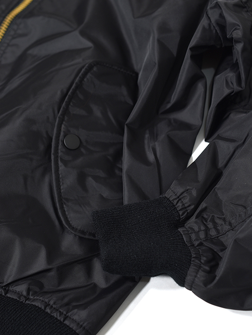 ROTHCO LIGHTWEIGHT MA-1 JACKET - Black