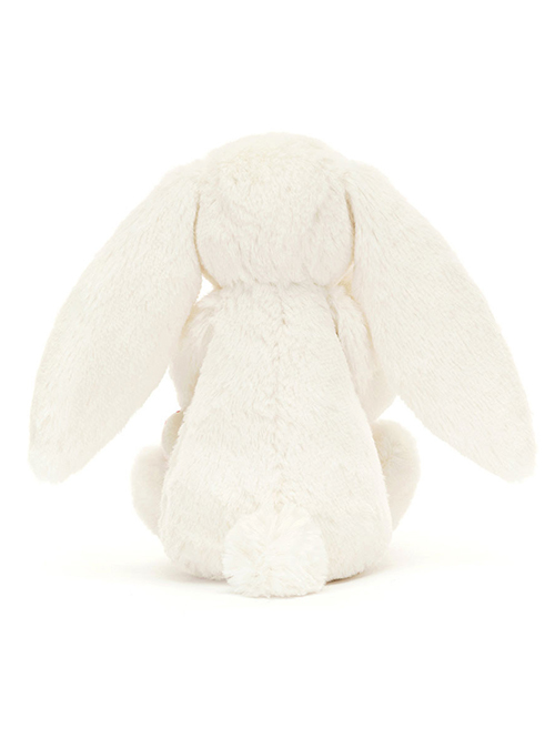 Jellycat (ｼﾞｪﾘｰｷｬｯﾄ）Bashful Bunny with Candy Cane　キャンディ　キャンディを持ったうさぎ　白赤のあめ　うさぎ　ウサギの縫いぐるみ　