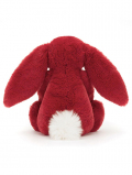 Jellycat (ｼﾞｪﾘｰｷｬｯﾄ）Bashful Luxe Bunny Scarlett　ラックス　うさぎ　スカーレット　赤　BAS3SCA