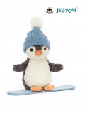 Jellycat　(ｼﾞｪﾘｰｷｬｯﾄ）Peanut Penguin Snowboarding　スノボ　ペンギン　ピーナツペンギン PNS3SB　スケートボード