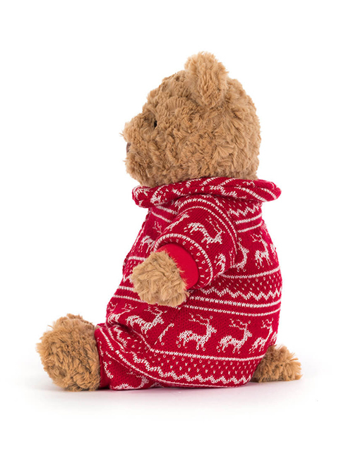 Jellycat　(ｼﾞｪﾘｰｷｬｯﾄ）Bartholomew Bear Winter Pyjamas　くま　パジャマ　冬のパジャマ　BARM2WPJ