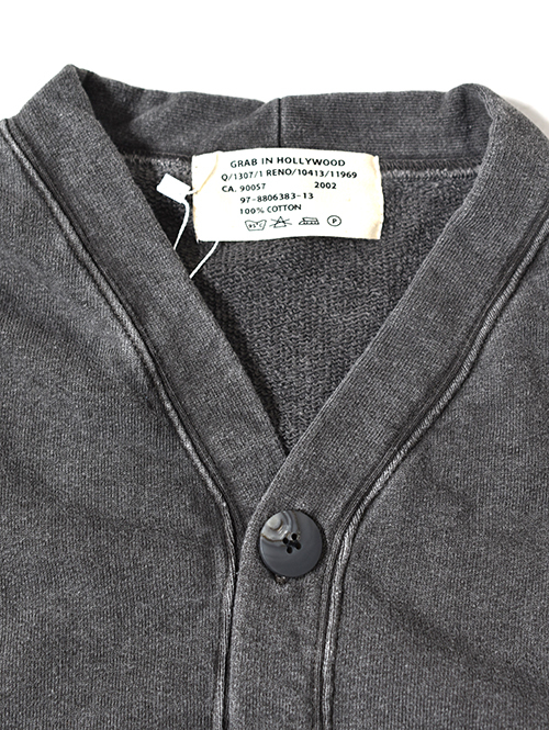 GRAB IN HOLLYWOOD  Vintage French Terry Cardigan