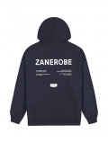 ZANEROBE label orgo Hood Sweat - Black