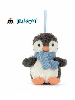 jellycat ジェリーキャット Peanut Penguin Decoration ペンギン　チャーム　クリスマス　マフラー　