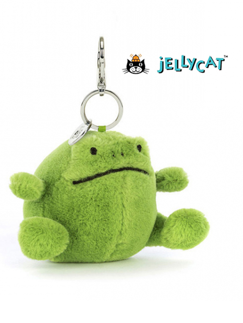 jellycat ジェリーキャット　Ricky Rain Frog Bag Charm　蛙　カエルのチャーム　カエル　キーホルダー　カエルのバッグチャームかえる　