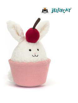 Jellycat ジェリーキャット Dainty Dessert Bunny Cupcake  カップケーキ　うさぎ　