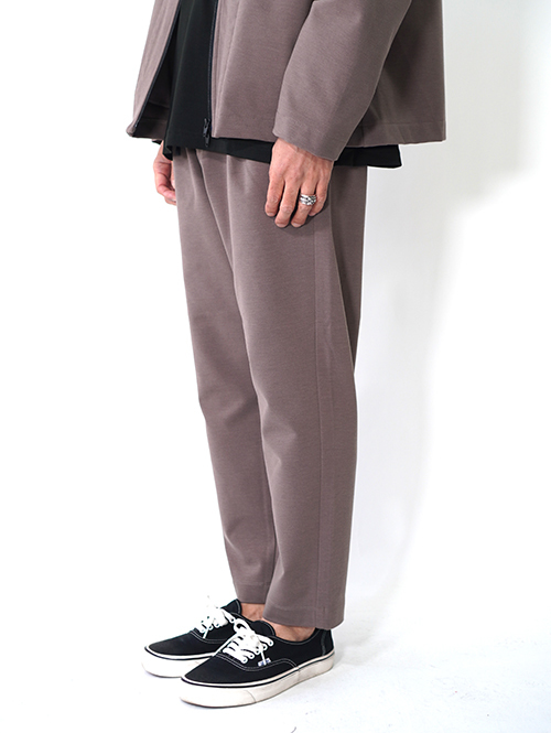 LA MOND  PREMIUM MILANO RIB PANT - Ash Brown