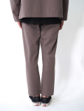 LA MOND  PREMIUM MILANO RIB PANT - Ash Brown