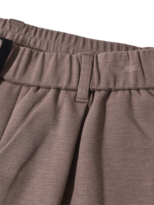 LA MOND  PREMIUM MILANO RIB PANT - Ash Brown