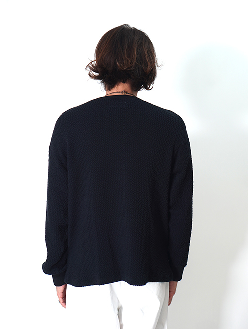 LUCEBER  CREW NECK SHIRT - Black