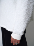 LUCEBER  CREW NECK SHIRT - White