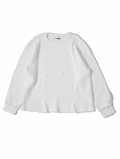 LUCEBER  CREW NECK SHIRT - White　再入荷