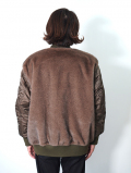 ALPHA  FAKE FUR QUILTY MA-1